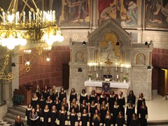 IUVENALES  CANTORES  LODZIENSES w Kościele Ewangelicko - Augsburskim św. Mateusza w Łodzi