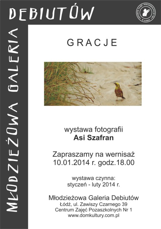 Wernisaż wystawy fotografii Asi Szafran - „Gracje”