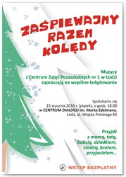2016 „ZAŚPIEWAJMY RAZEM KOLĘDY”
