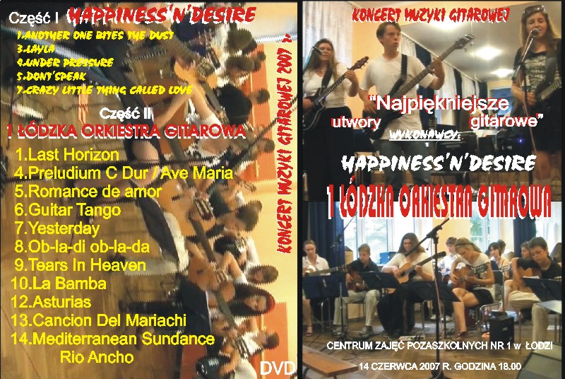 Koncert Najpiękniejsze utwory gitarowe