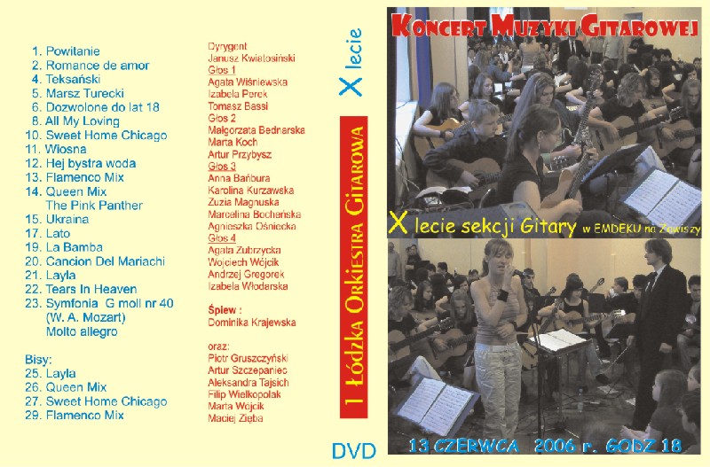 X lecie sekcji Gitary w EMDEKU na Zawiszy